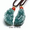 Tỳ Hưu lam ngọc phỉ thúy (đá cẩm thạch jade cao cấp)